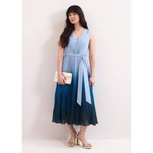 Phase Eight Mira Blue Ombre Dress